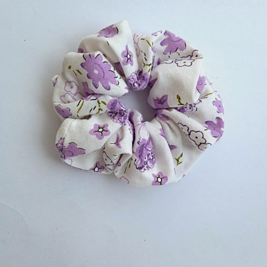 Gumička scrunchie do vlasů menší