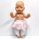 LEGÍNY SE SUKNI PRO PANENKU BABY BORN 40 až 43 cm