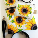 crossbody kabelka s kapsičkou-SLUNEČNICE