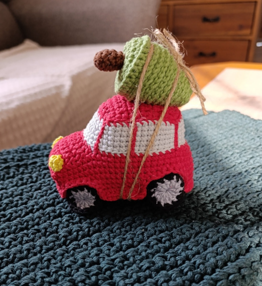 vánoční autíčko