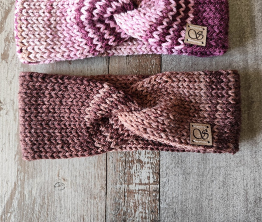 Pletená čelenka 15