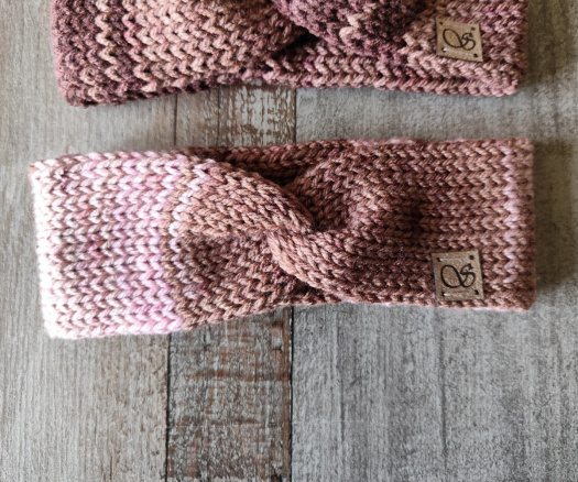 Pletená čelenka 17