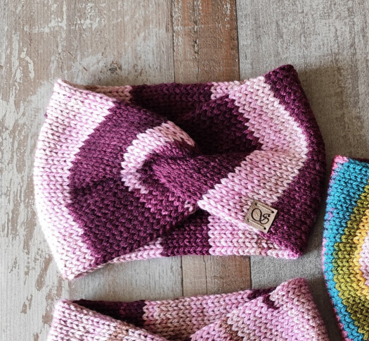 Pletená čelenka 6.