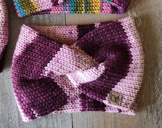 Pletená čelenka 8.