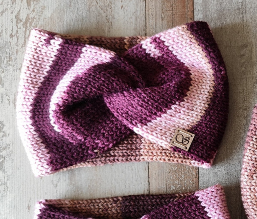 Pletená čelenka 10