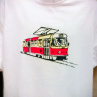 Chlapecké tričko s tramvají