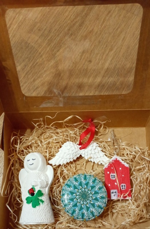 Dárková vánoční krabička I.