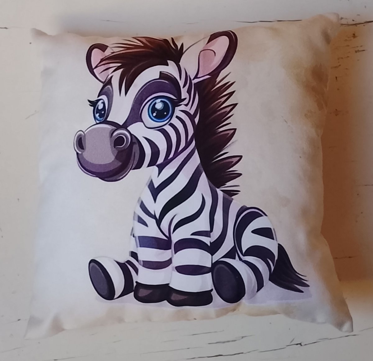 Polštářek zebra