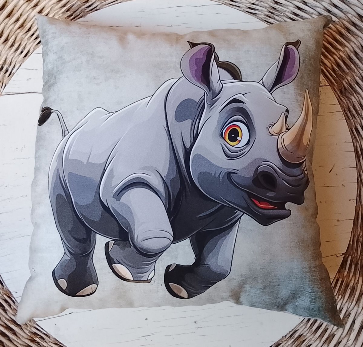 Polštářek nosorožec 