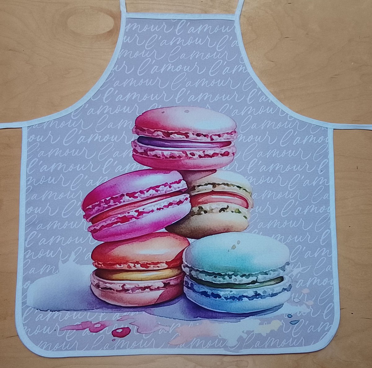 Zástěra malá makronky