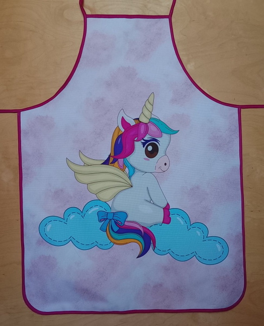 Zástěra střední jednorožec 