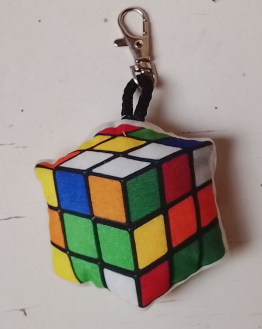 Přívěsek Rubikova kostka 