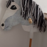 Hobby horse dřevěný, koník na tyči 