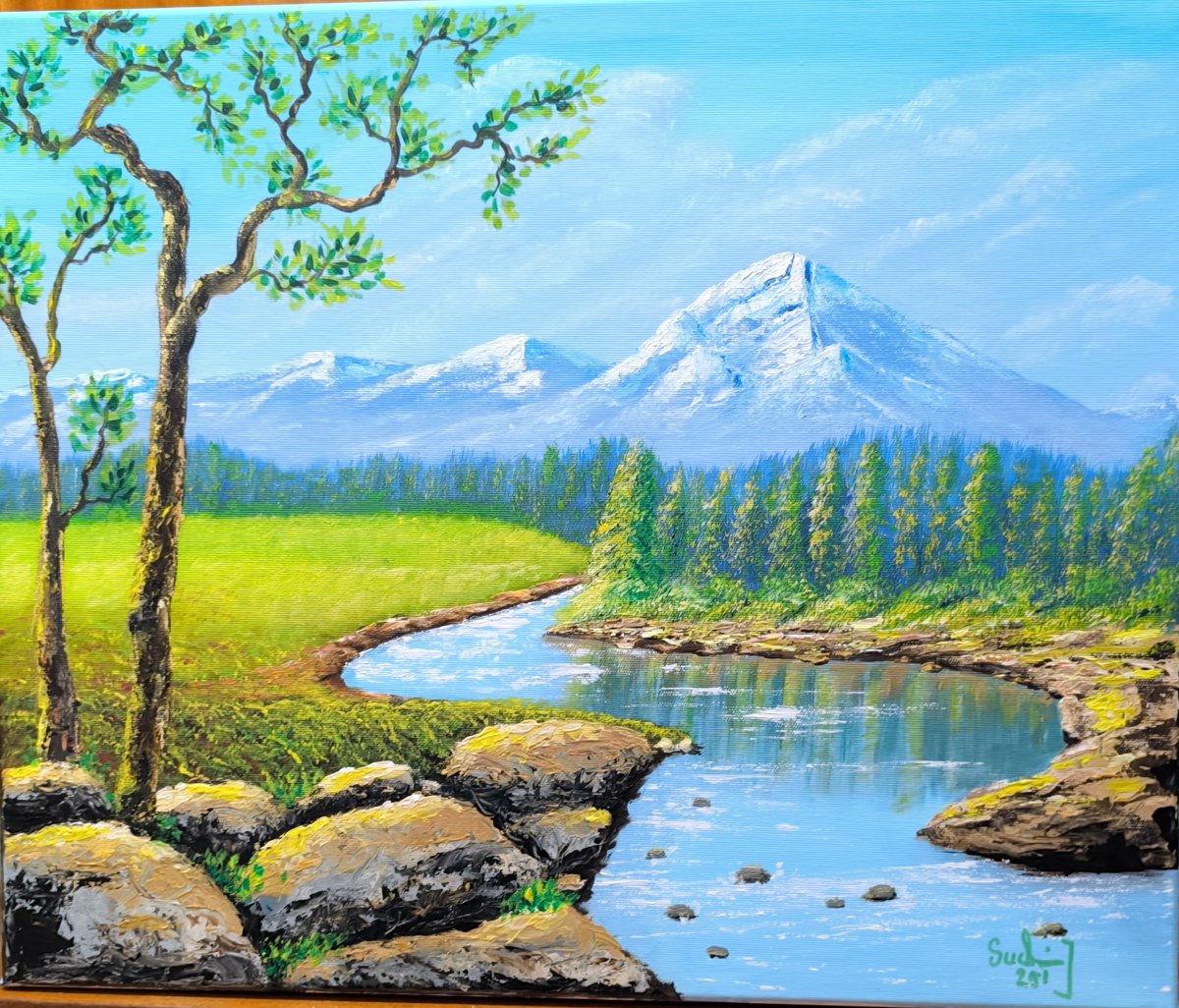 Zasněžené vrcholky 