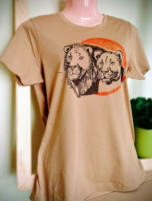 Tričko Lev a lvice