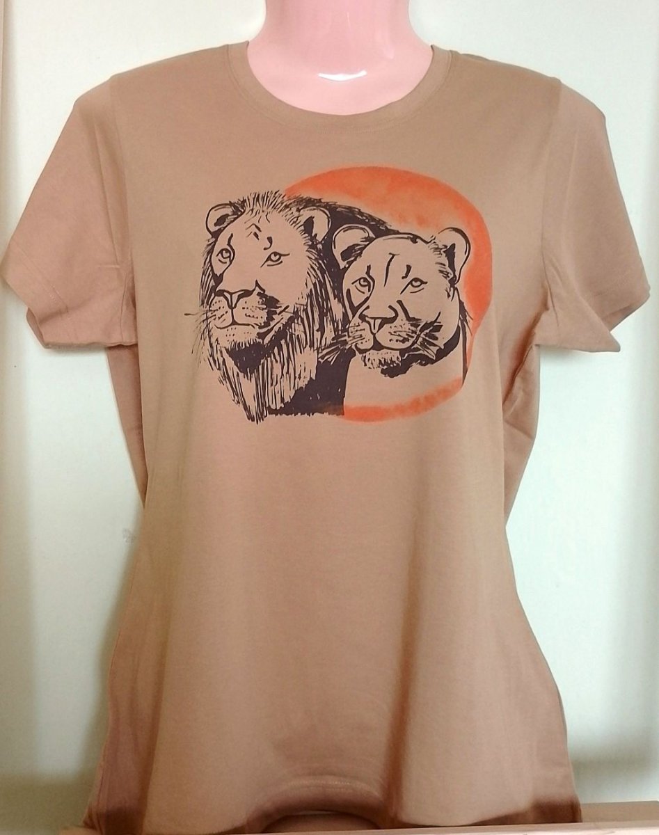 Lví pár na tričku