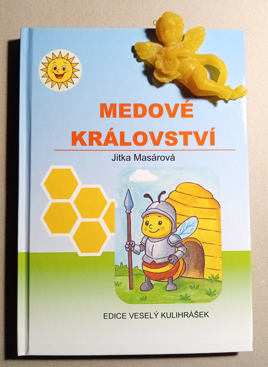 Andělíček ze včelího vosku a kniha Medové království 