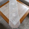 ubrus - běhoun háčkovaný