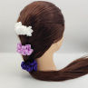 Scrunchie gumičky S na kartě - V.