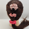 Scrunchie gumičky S na kartě - XII.