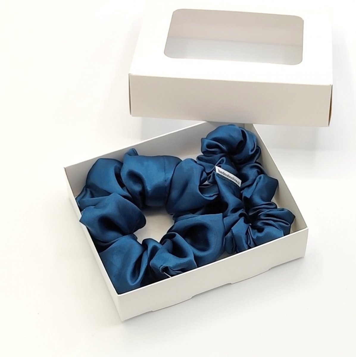 Sada dvou tmavě petrolejových gumiček L-klasik a S