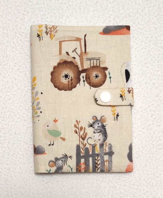 Obal na očkovací průkaz s kapsičkou