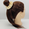 Dárková sada - 4 scrunchies L v béžové