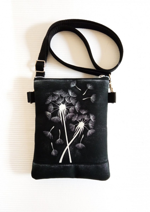 crossbody -STŘÍBRNÉ PAMPELIŠKY