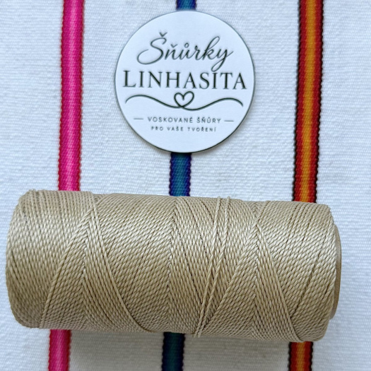 Linhasita 1 mm 531 5 m (studená béžová)
