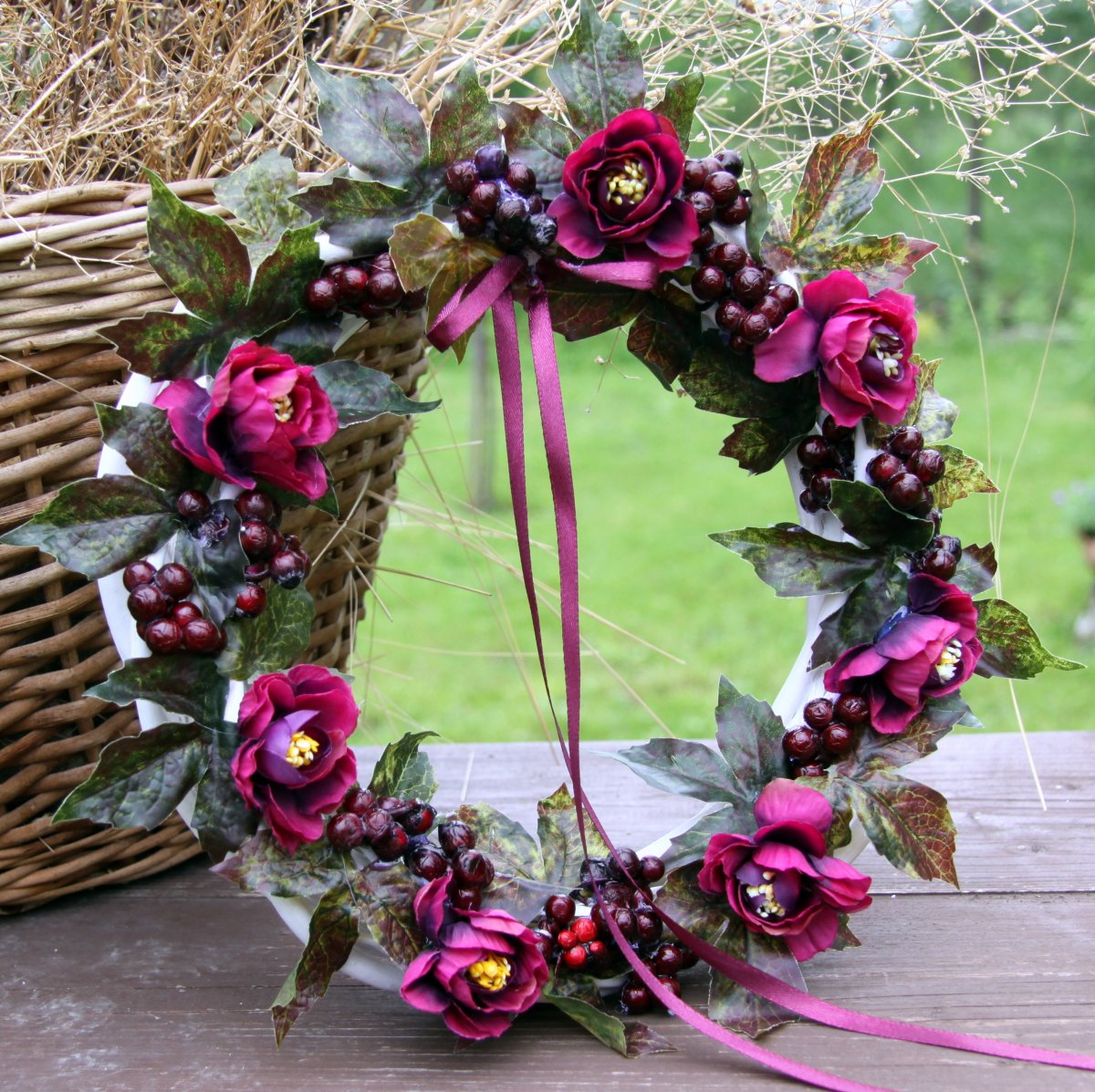 Vinobraní_věnec na dveře