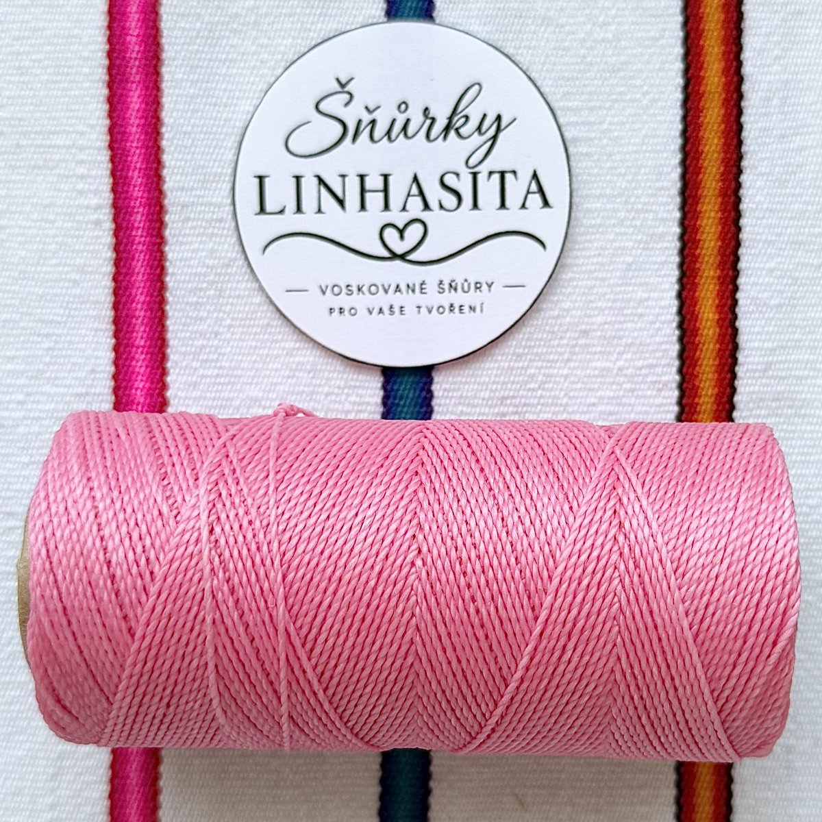 Linhasita 1 mm 915 5 m (jemně růžová)