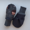 Softshellové rukavice-  a ježky