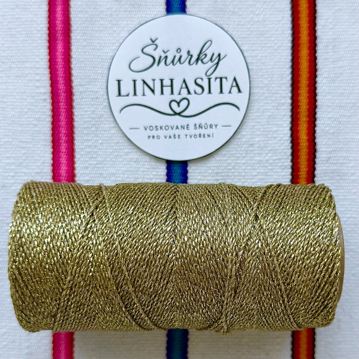 Linhasita 1 mm OURO 5 m (zlatá)