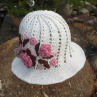 romantický retro klobouček