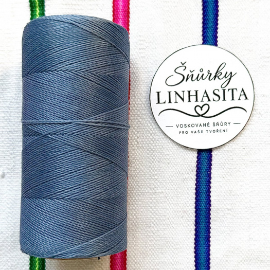 Linhasita 0,75 mm 226 celá cívka (středně modrá)
