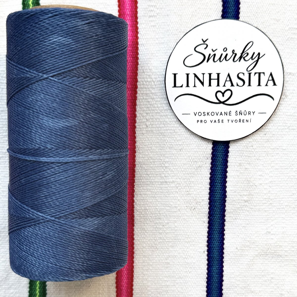 Linhasita 0,5 mm 298 celá cívka (tmavě modrá)
