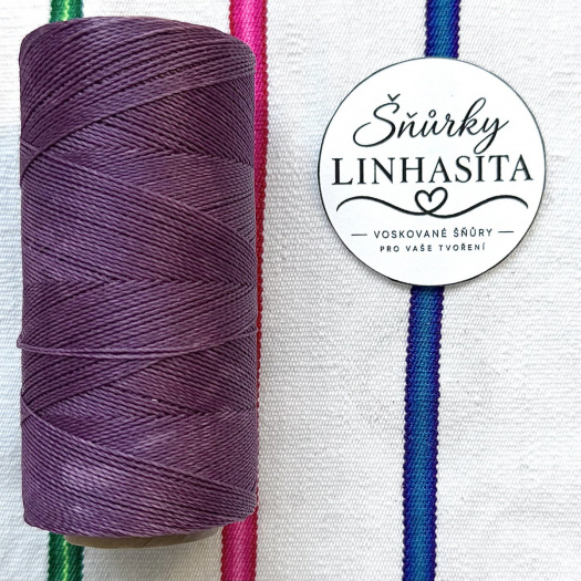 Linhasita 0,75 mm 359 celá cívka (nachová)