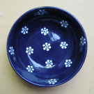 Modrotisk - keramická miska