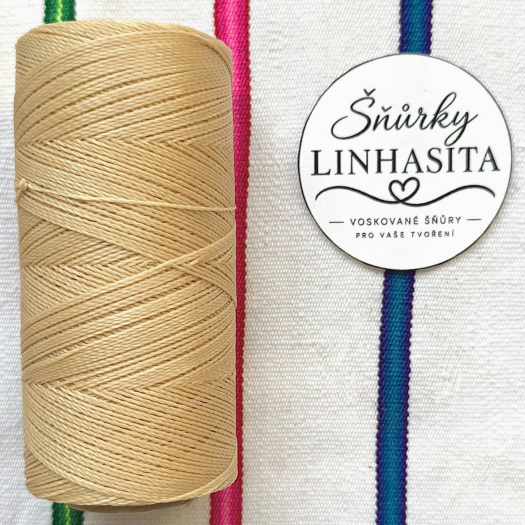 Linhasita 0,5 mm 1046 celá cívka (písková)
