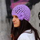 Háčkovaná čepice