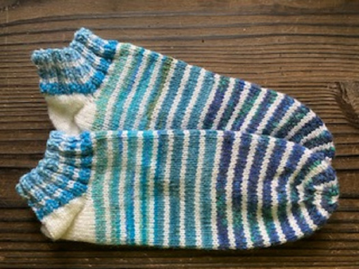 Pánské pletené ponožky kotníkové