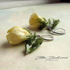 Magnolie oranžové pastelové..