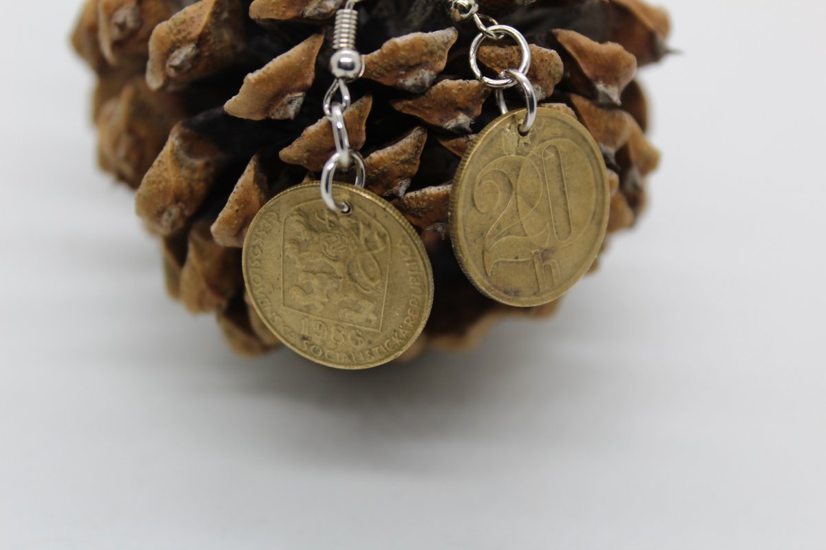 Staré mince - naušnice II.