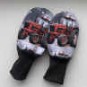 Softshellové rukavice-traktor Zetor
