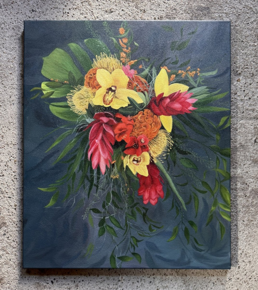 Kytice - Tropická harmonie, 50x60 cm