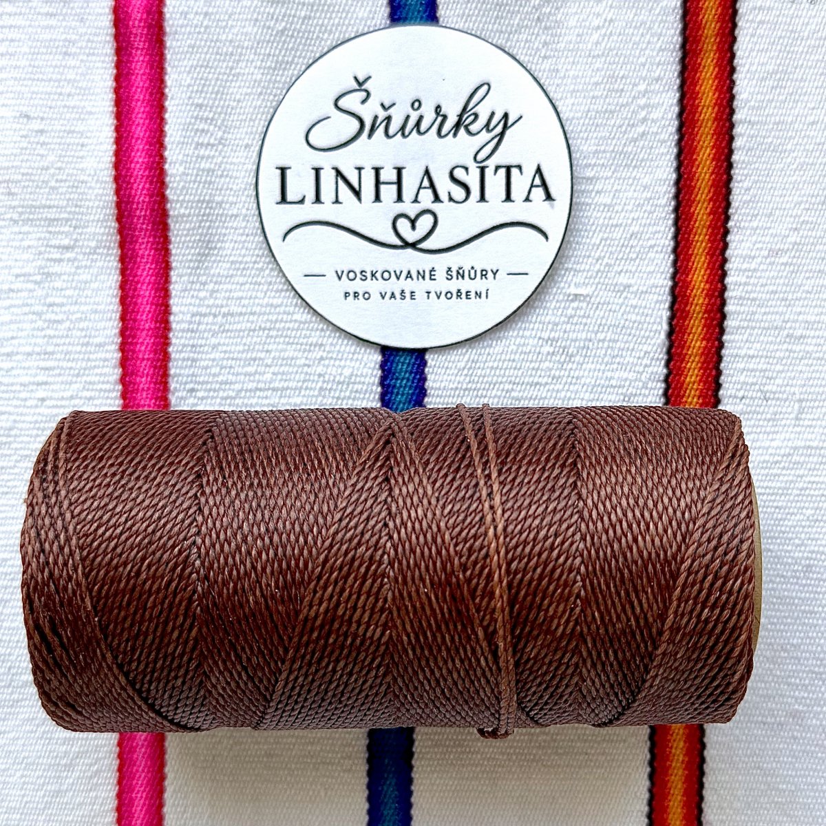 Linhasita 1mm 28 5m (hnědá)