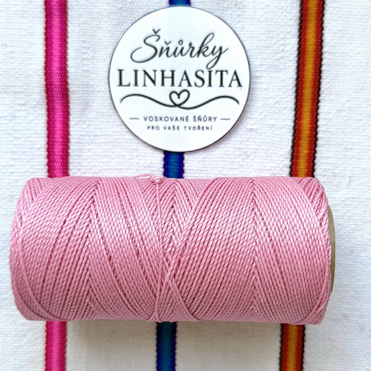 Linhasita 1mm 237 5m (růžová)