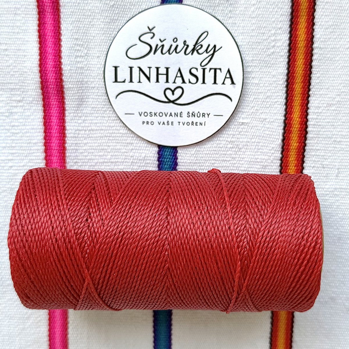 Linhasita 1mm 677 5m (červená)