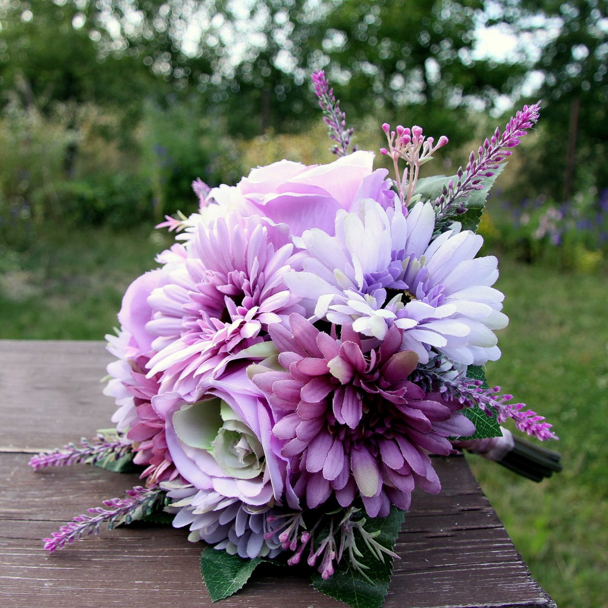 Kytice z růží a gerber SKLADEM