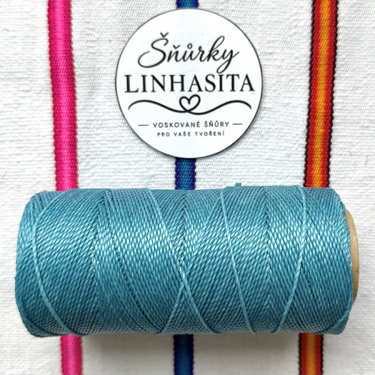 Linhasita 1 mm 229 5 m (tyrkysová)